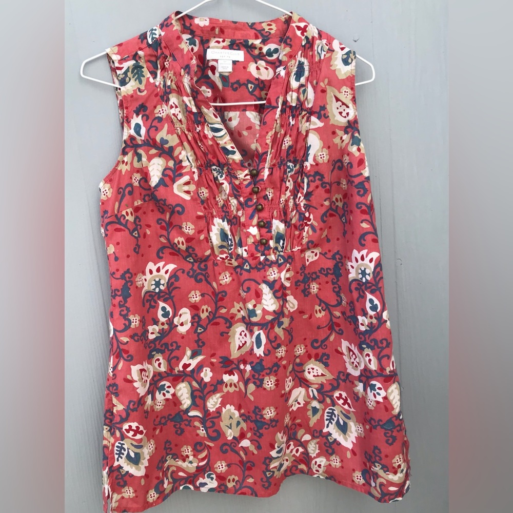 Charter Club Petite cotton top